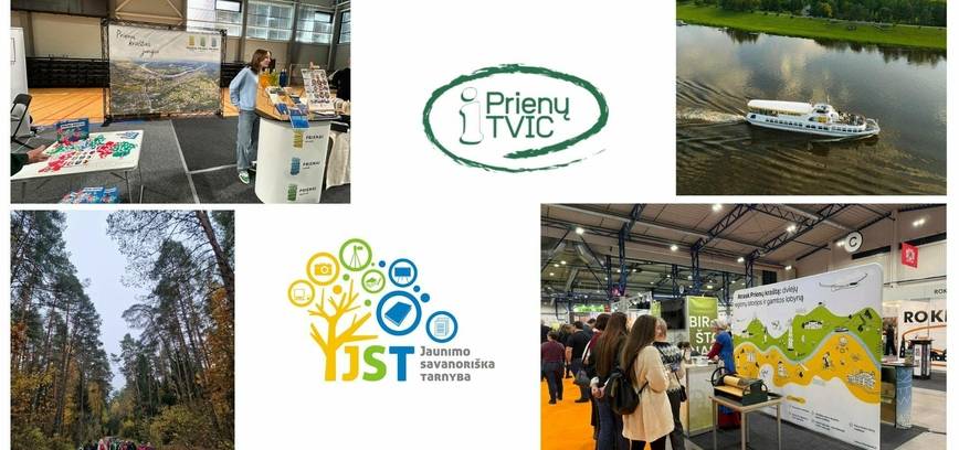 Savanorystė Prienų turizmo ir verslo informacijos centre: neišdildomi prisiminimai, patirtis ir nauji įgūdžiai