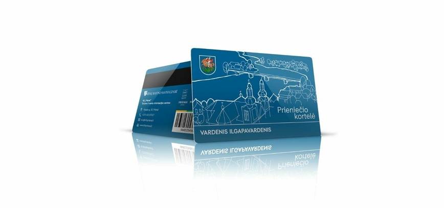 Užsisakyk Prieniečio kortelę greičiau ir paprasčiau!