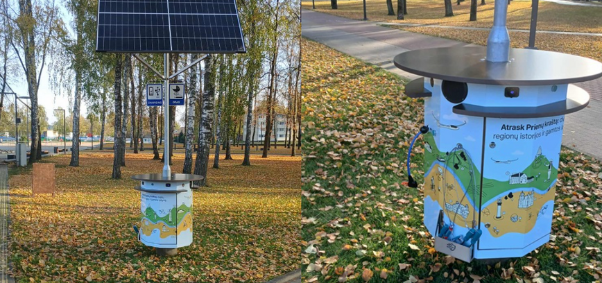 Saulės energijos stotelė Beržyno parke – dar vienas žingsnis tvaraus miesto link