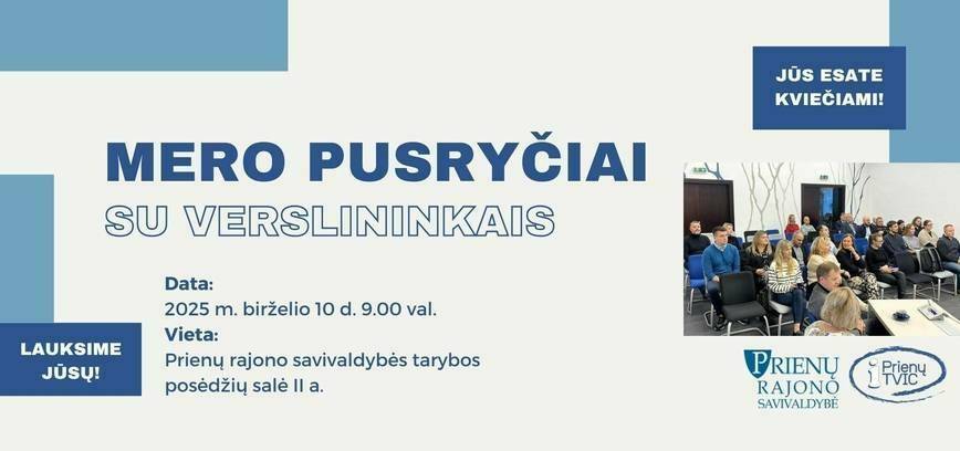 Mayor's breakfast with businessmen