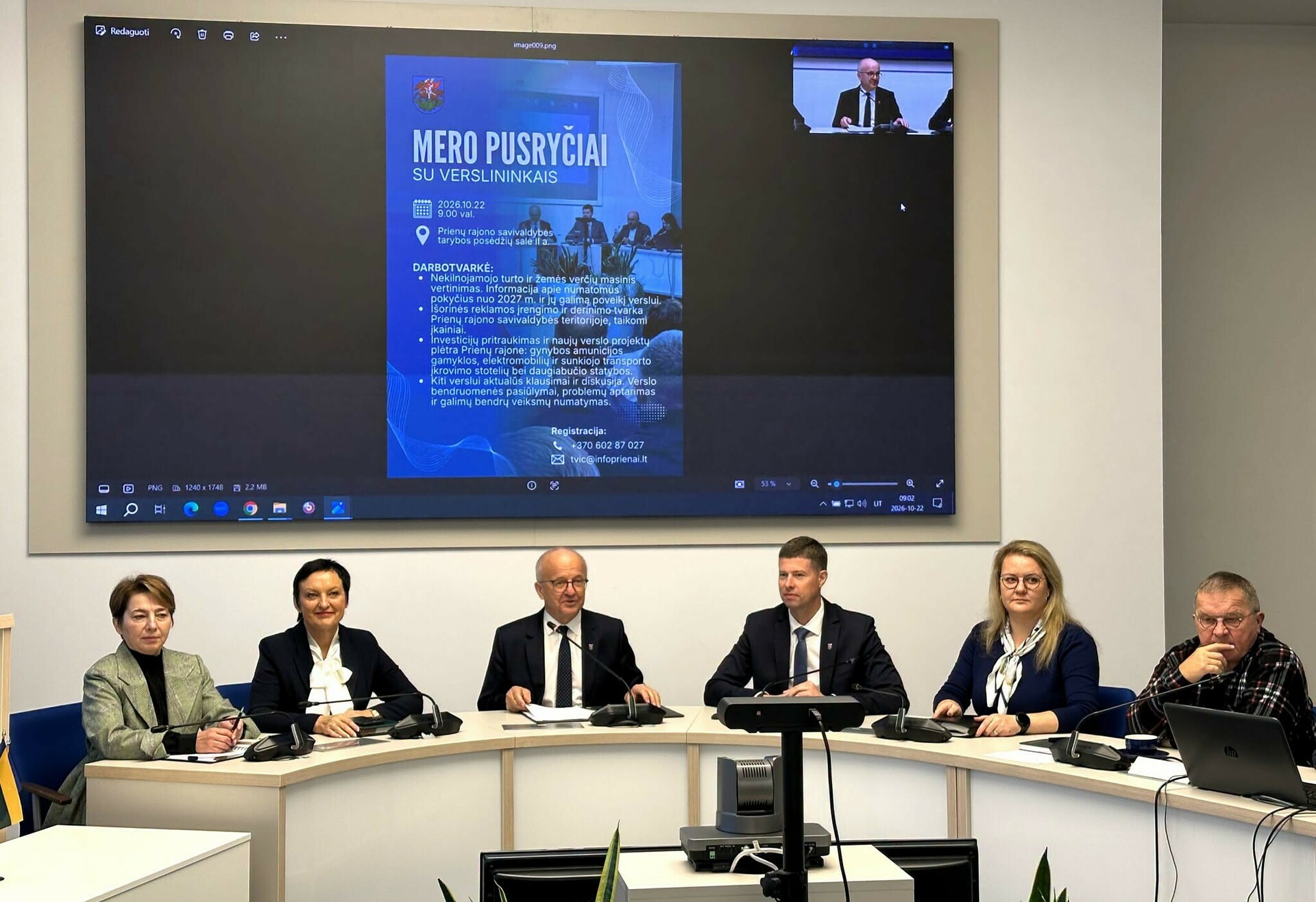 Mero pusryčiuose – investicijų galimybės, verslo aktualijos ir Prienų krašto plėtros perspektyvos