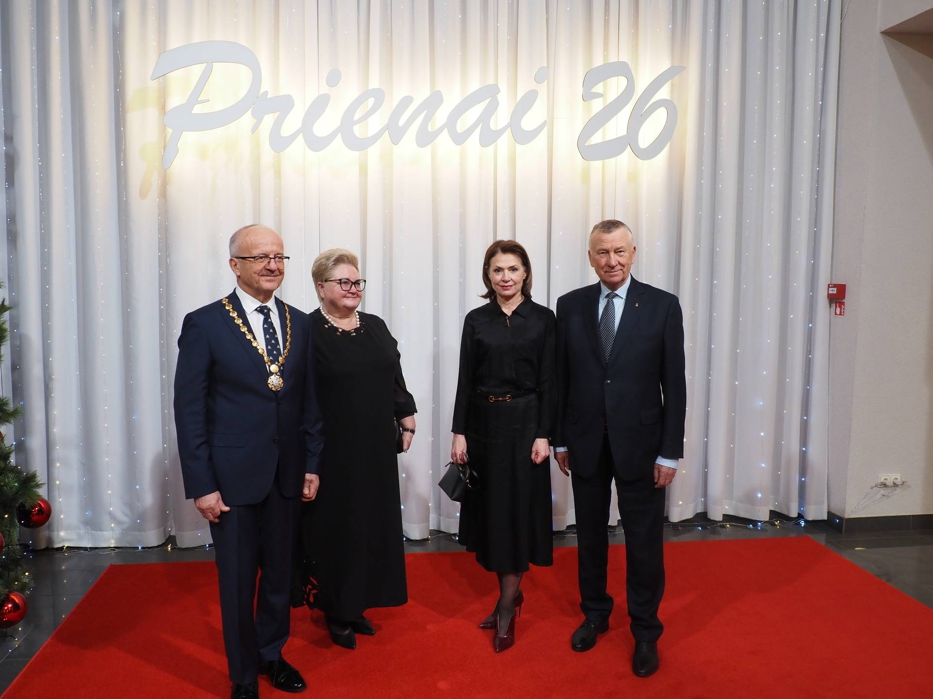 Šventinis mero padėkos vakaras Prienų rajono savivaldybės verslininkams