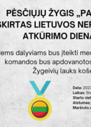 Pėsčiųjų žygis „Pažink Prienus“, skirtas Lietuvos nepriklausomybės atkūrimo dienai paminėti
