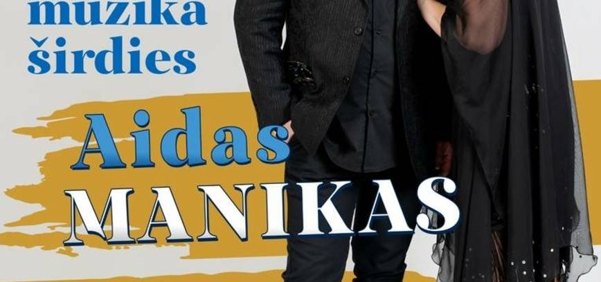 Monikos Katunskytės ir Aido Maniko nauja koncertinė programa „Mus sujungė muzika širdies“