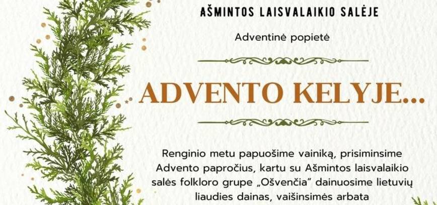 Popietė „Advento kelyje…“