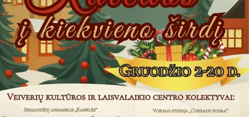 Socialinė akcija „Kalėdos į kiekvieno širdį“