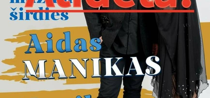 Atidėta! Atlikėjų Monikos Katunskytės ir Aido Maniko koncertinė programa „Mus sujungė muzika širdies“