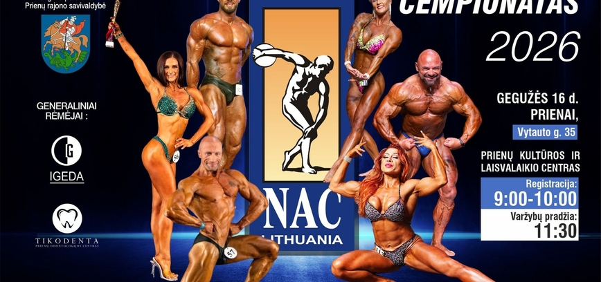Open Lithuanian Bodybuilding and Fitness Championship 2026