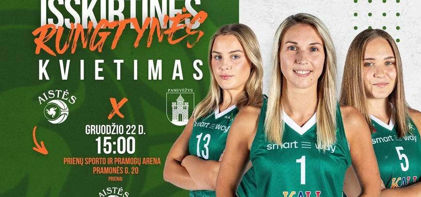 Baltijos moterų krepšinio lygos rungtynės: Kauno ,,Aistės-LSMU“ – MKK „Panevėžys“