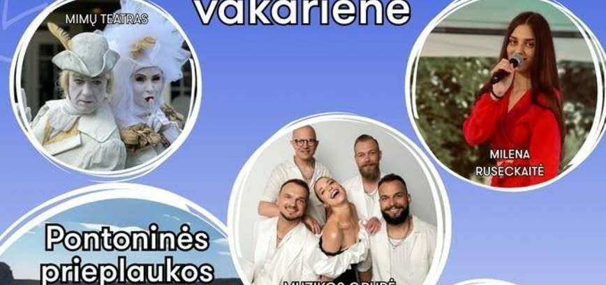 Baltai mėlyna vakarienė