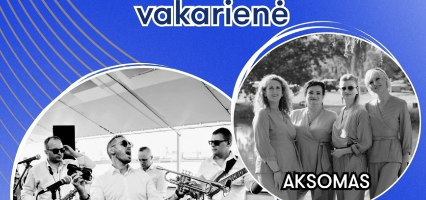 Baltai mėlyna vakarienė