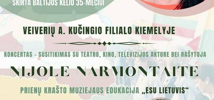 Veiverių krašto bendruomenių šventė „Istoriją kuriame kartu“, skirta Baltijos kelio 35-mečiui