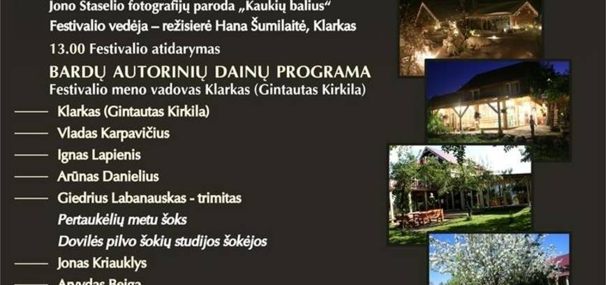 XV bardų festivalis „Esu ruduo“
