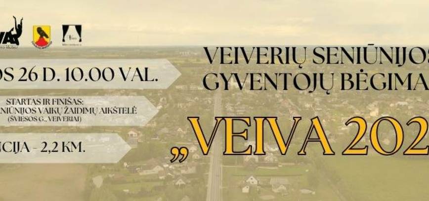 Veiverių seniūnijos gyventojų bėgimas „Veiva 2025“