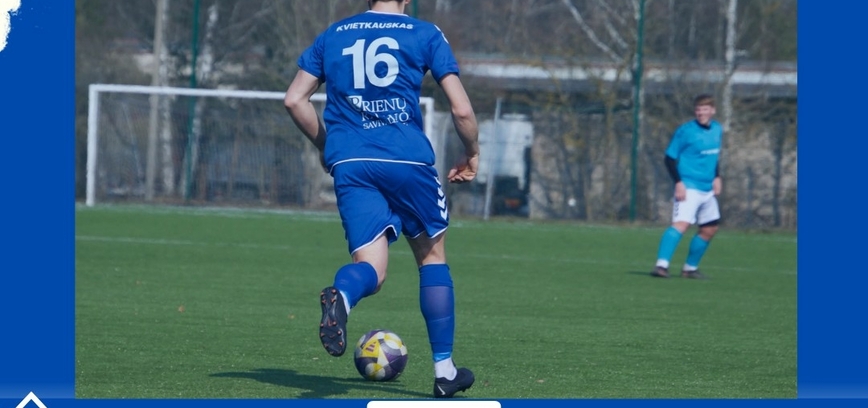 Футбольный матч II лиги ЛФФ: ФК «Нямунас» – ФК «Вента»