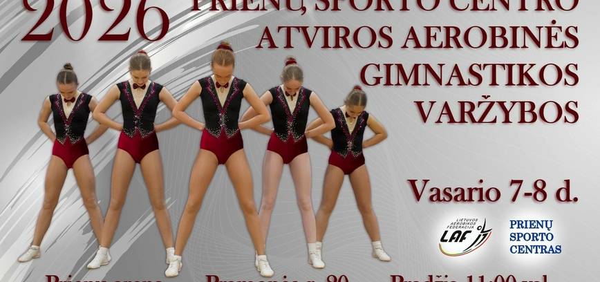 Prienai Sports Center Open Aerobic Gymnastics Competition