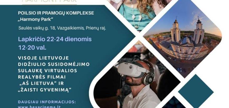 HEXA CINEMA virtualios realybės kino seansai