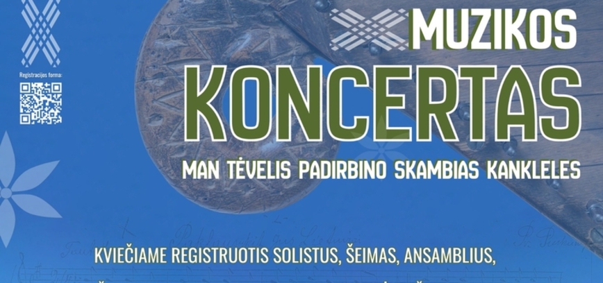 Ilgiausias kanklių muzikos koncertas „Man tėvelis padirbino skambias kankleles“