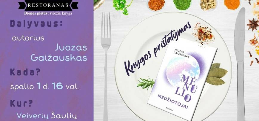 Juozo Gaižausko knygos „Mėnulio medžiotojai“ pristatymas