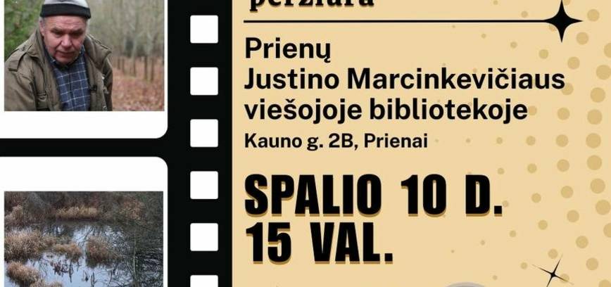 Dokumentinio filmo „Kelias į namus. Gintautas Dabrišius“ peržiūra