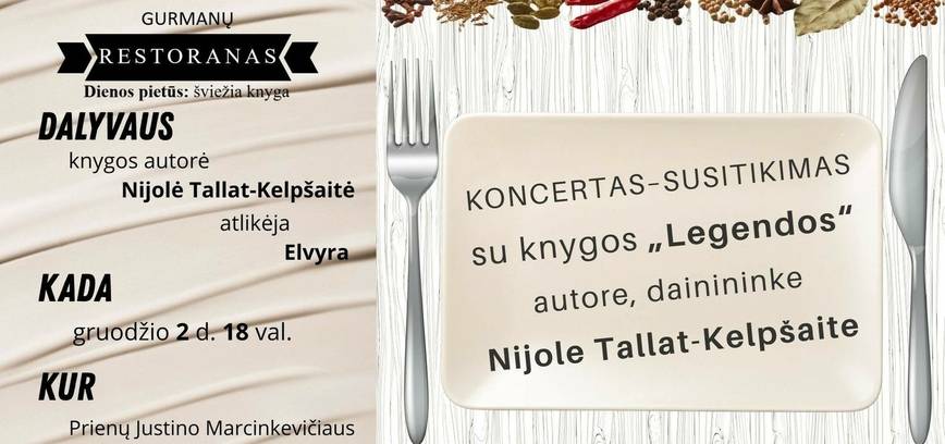 Concert-meeting with the author of the book 