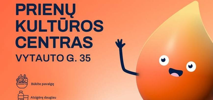 Nacionalinio kraujo centro organizuojama kraujo donorystės akcija
