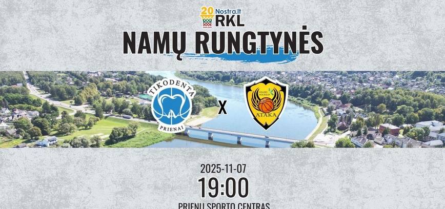 RKL basketball match: Prienai 