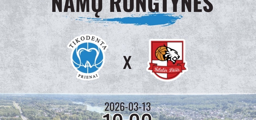RKL A diviziono krepšinio varžybos: Prienų „Tikodenta“ – Šilalės „Lūšis“