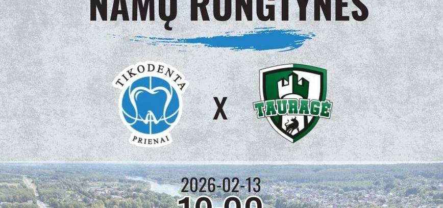 RKL basketball match: Prienai 