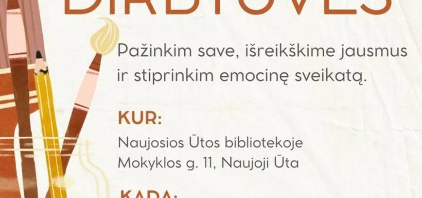 Творческие мастер-классы. Давайте познаем себя, выразим свои чувства и укрепим эмоциональное здоровье.