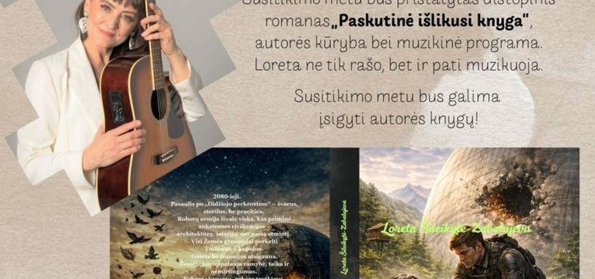 Meeting with poet, writer and bard Loreta Šileikyte-Zabalujeva
