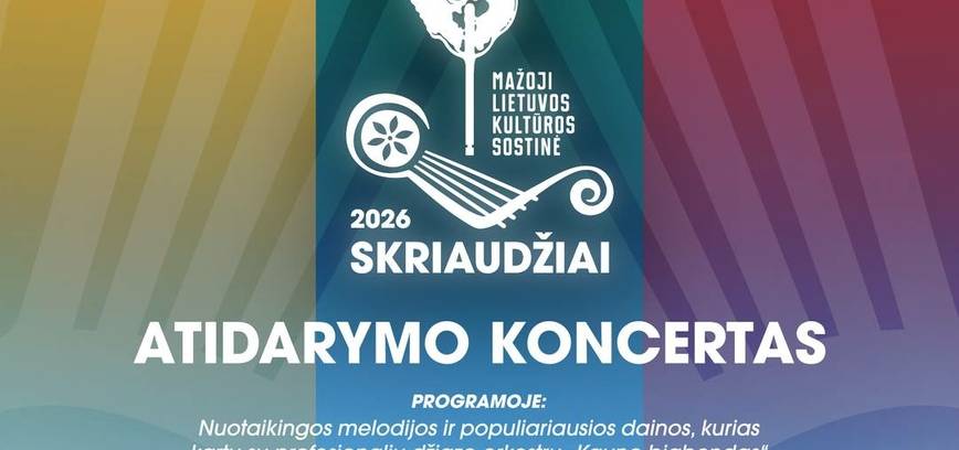 Opening concert of the Small Capital of Culture 2026