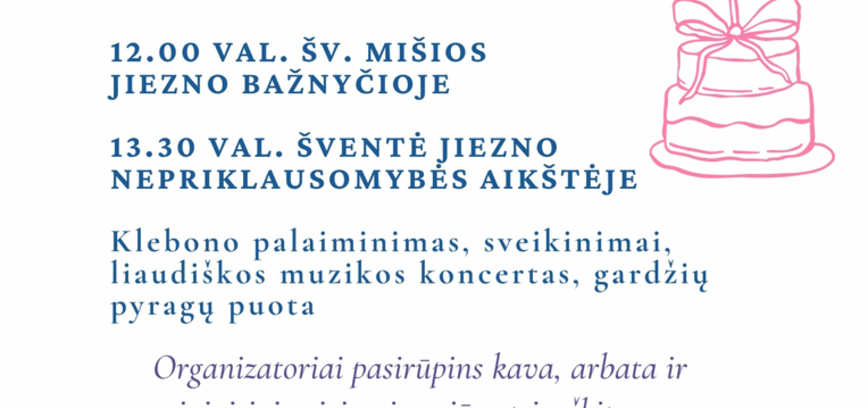 Motinos dienos šventė „Mamos pyragas“