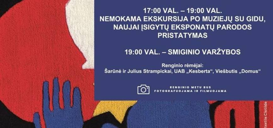 Muziejų naktis Prienų krašto muziejuje