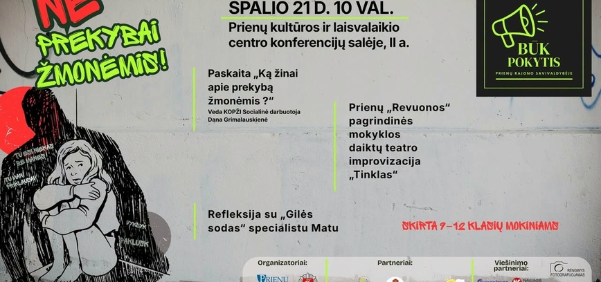 Renginys „NE prekybai žmonėmis“