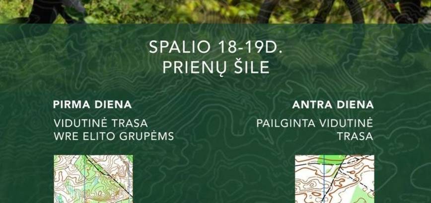 Orientavimosi sporto varžybos „Prienų taurė 2025“