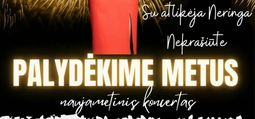 Новогодний концерт «Встретим этот год вместе» с участием исполнительницы Неринги Некрашиуте.