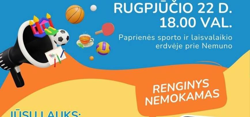 Paprienės sporto ir pramogų šventė „Sėsk, broliuk, po uosiu“