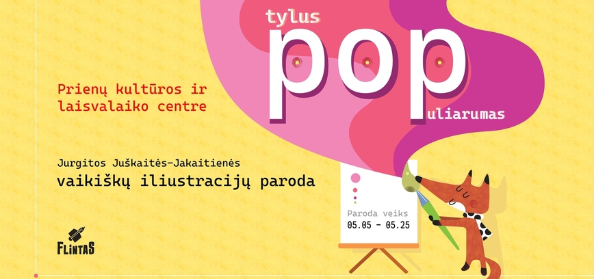 Jurgitos Juškaitės-Jakaitienės vaikiškų iliustracijų parodos „Tylus populiarumas“ atidarymas.