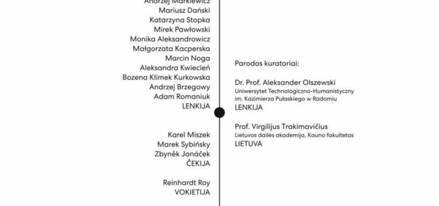 III tarptautinės grafikos parodos „Pasikalbėjimai“ atidarymas