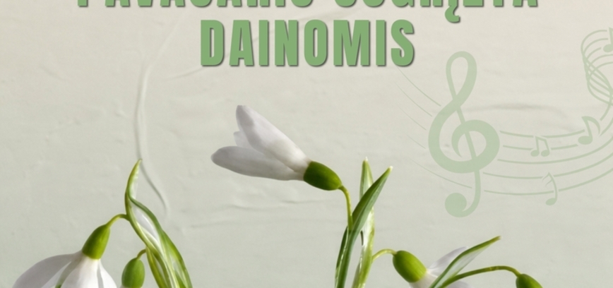 Poezijos ir romantinės muzikos vakaras „Pavasaris sugrįžta dainomis“