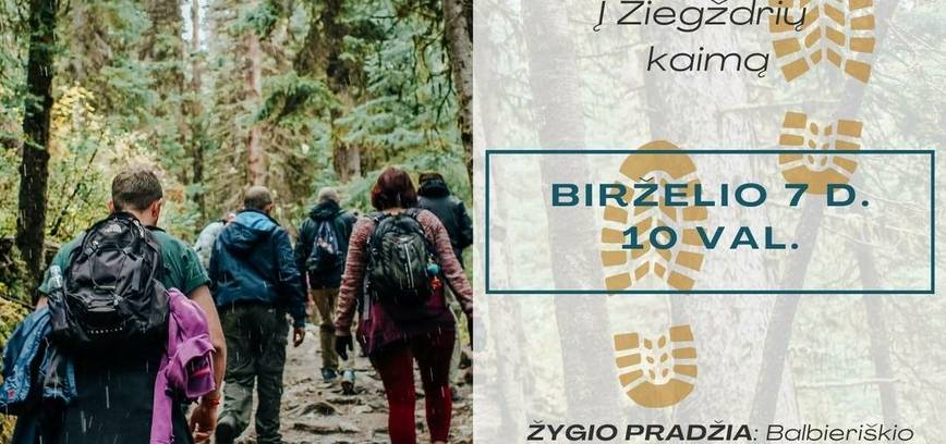 Bendruomenė „Balbieriškis juda“ kviečia į vasaros sutiktuvių žygį