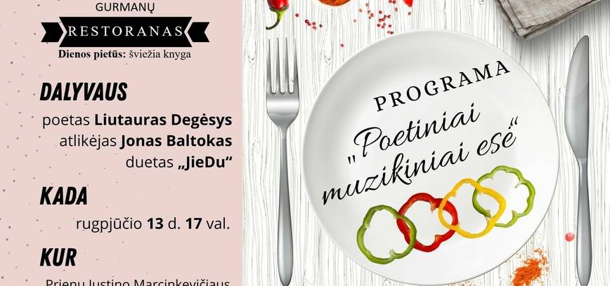 Programa „Poetiniai muzikiniai esė“