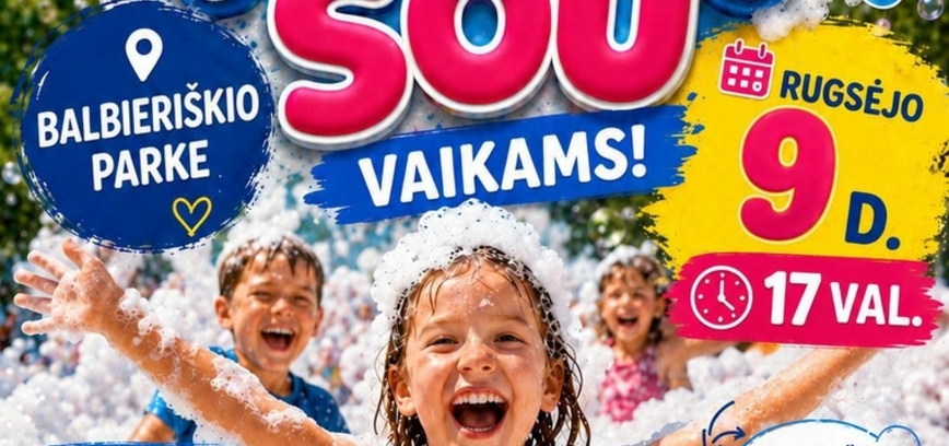Foam show for children 