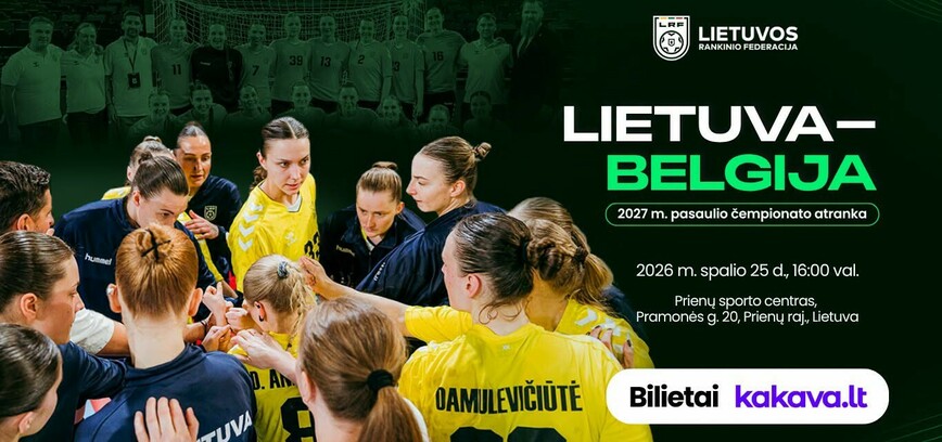 2027 m. pasaulio rankinio čempionato atrankos varžybos: Lietuva – Belgija