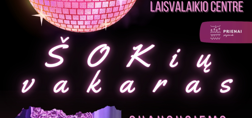 Šokių vakaras suaugusiems su grupe „Žiburys“