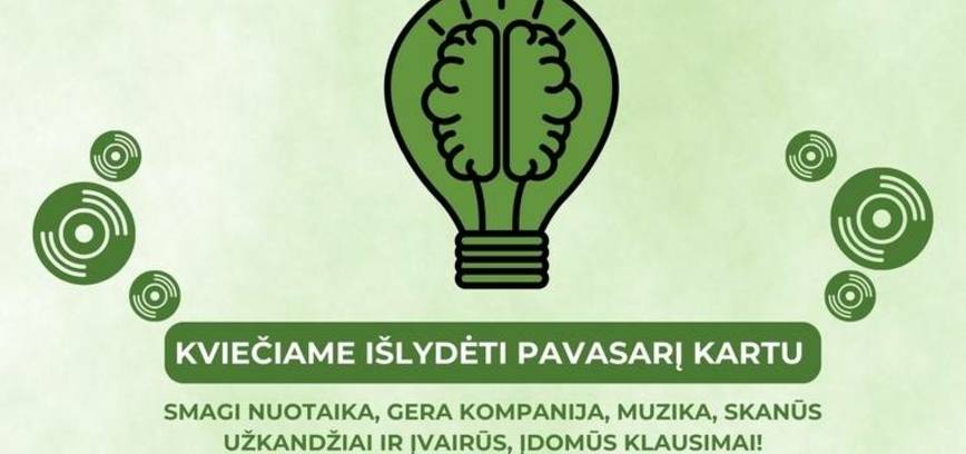 Renginį „Paskutinis šio pavasario nuotykis“