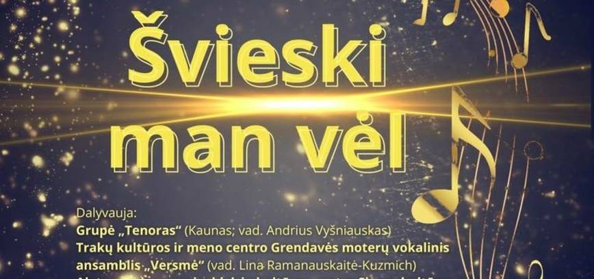 Regioninis šlagerių festivalis „Švieski man vėl“