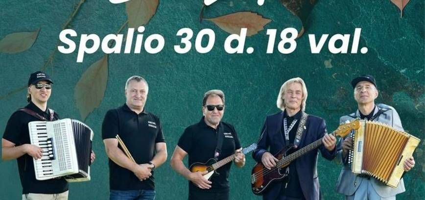 Šokių vakaras su liaudiškos muzikos grupe „Sieliai“