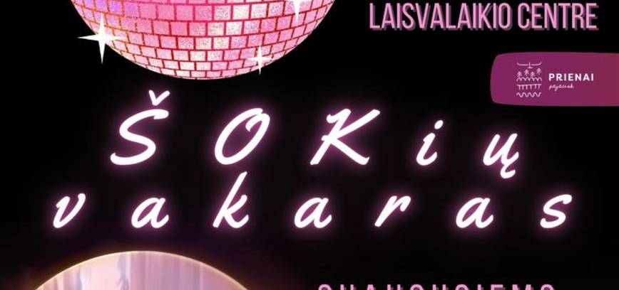 Šokių vakaras suaugusiems su grupe „Muzikos terapeutės“